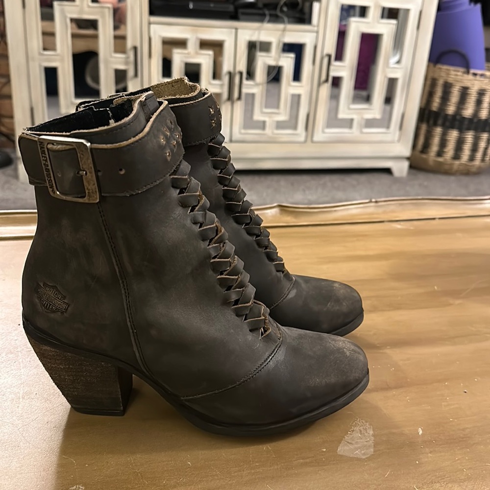 Calkins Size 9 Harley Davidson women’s boot
